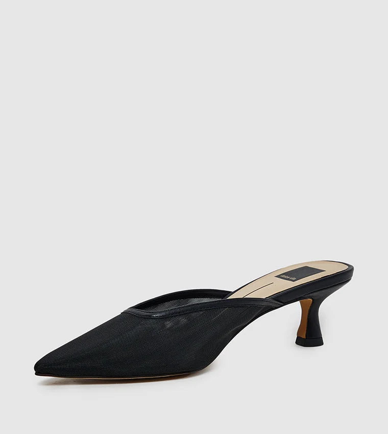 STEVE MADDEN Steve madden cleo women's onyx mules